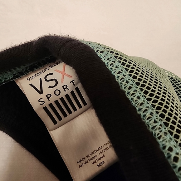 Victoria's Secret VSX Sport Seafoam Boxy Cutout back Sweatshirt - Picture 6 of 10